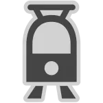 Tram SVG Icon